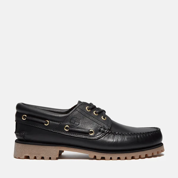 Men’s Timberland® Authentic 3-Eye Lug Handsewn Boat Shoe Men’s Timberland® Authentic 3-Eye Lug Handsewn Boat Shoe