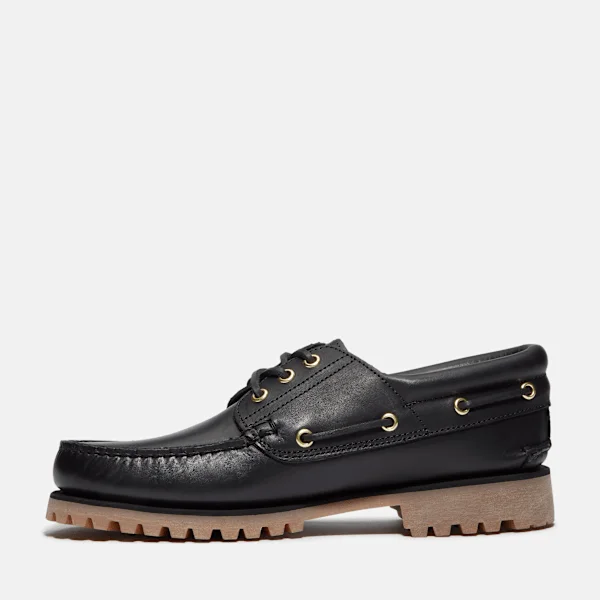 Men’s Timberland® Authentic 3-Eye Lug Handsewn Boat Shoe Men’s Timberland® Authentic 3-Eye Lug Handsewn Boat Shoe