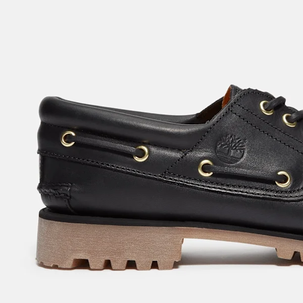 Men’s Timberland® Authentic 3-Eye Lug Handsewn Boat Shoe Men’s Timberland® Authentic 3-Eye Lug Handsewn Boat Shoe
