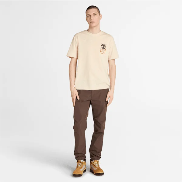 Men’s Timberland® Brand Carrier Slogan Back Graphic T-Shirt Men’s Timberland® Brand Carrier Slogan Back Graphic T-Shirt