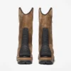Men’s True Grit Pull-On Comp-Toe Work Boots – Coffee Brown