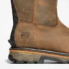 Men’s True Grit Pull-On Comp-Toe Work Boots – Coffee Brown