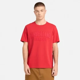 Men’s Washed Embroidered Logo T-Shirt