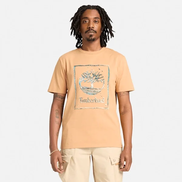 Men’s Water Graphic Logo Short-Sleeve T-Shirt Men’s Water Graphic Logo Short-Sleeve T-Shirt