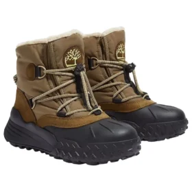 Moriah Range Mid Warm Lined Waterproof Snow Boot “Olive Leather”