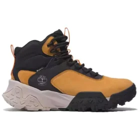 Motion Scramble Mid Lace Up Hiking Boot with GORE-TEX Bootie “Wheat Nubuck”