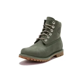 Nellie 6 Inch Waterproof Boots “Dark Green Nubuck”