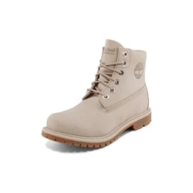 Nellie 6 Inch Waterproof Boots “Light Taupe Nubuck”