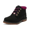 Nellie Chukka Waterproof Boot “Black Pink”