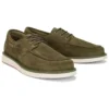 Newmarket II Boat Shoes “Lichen Green”