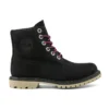 Paninara Collarless 6 Inch Wide Fit Waterproof Boots “Black Nubuck”