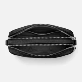 Pebbled Leather Camera Bag