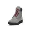 Premium 6 Inch Boots “Grey Nubuck with Red”