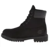 Premium 6-Inch Waterproof Boot “Black Nubuck”