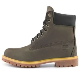Premium 6 Inch Waterproof Boot “Olive Green Black”