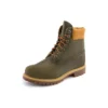 Premium 6 Inch Waterproof Boot “Olive Green Yellow”