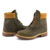 Premium 6 Inch Waterproof Boot “Olive Green Yellow”