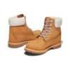 Premium 6 Inch Waterproof Boot “Wheat Nubuck and Blue”