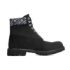 Premium 6 Inch Waterproof Boots “Black and Logo Print”