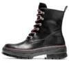 Premium 6 Inch Waterproof Boots “Black Red”