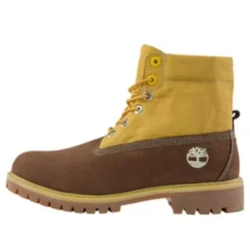 Premium 6 Inch Waterproof Boots “Brown Nubuck with Wheat”