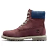 Premium 6 Inch Waterproof Boots “Burgundy Nubuck”