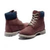 Premium 6 Inch Waterproof Boots “Burgundy Nubuck”
