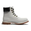 Premium 6 Inch Waterproof Boots “Light Grey Nubuck”