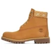 Premium 6 Inch Waterproof Boots “Wheat and Logo Print”