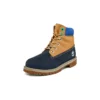 Premium 6 Inch Waterproof Boots “Wheat Blue Navy”