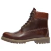Premium 6 Inch Waterproof “Brown Full Grain Black”