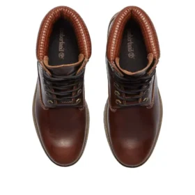 Premium 6 Inch Waterproof “Brown Full Grain Black”