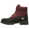 Premium 6 Inch Waterproof “Burgundy Black”