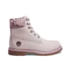 Premium 6 Inch Waterproof Lt “Pink Nubuck Velvet”