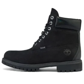 Premium 6 Inch Waterproof Wide-Fit Boot “Black Nubuck”