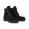 Premium 6 Inch Waterproof Wide-Fit Boot “Black Nubuck”