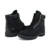 Premium 6 Inch Waterproof Wide-Fit Boot “Black Nubuck”