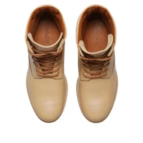 Premium Waterproof 8 Inch Boots “Light Beige”
