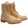 Premium Waterproof 8 Inch Boots “Light Beige”