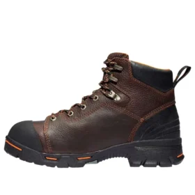 PRO Endurance 6 Inch Steel Toe Work Boot “Brown Leather”