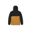 Pullover Windbreaker Jacket “Black Brown”