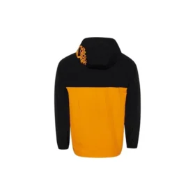 Pullover Windbreaker Jacket “Black Cheddar”