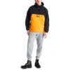 Pullover Windbreaker Jacket “Black Cheddar”