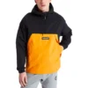 Pullover Windbreaker Jacket “Black Cheddar”