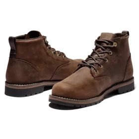 Redwood Falls Waterproof Chukka Mid Boot “Dark Brown”