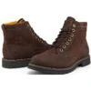 Redwood Falls Wide Fit Waterproof Boots “Dark Brown Full Grain”