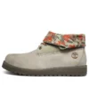 Richmont Ridge Roll Top Wide-Fit Boots “Beige Green Red Camouflage”