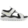 Ripcord Double-Strap Sandals “White”