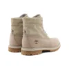 Roll Top Boots Basic “Beige with Light Grey”