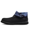 Roll Top Boots Basic “Black Blue Camouflage”